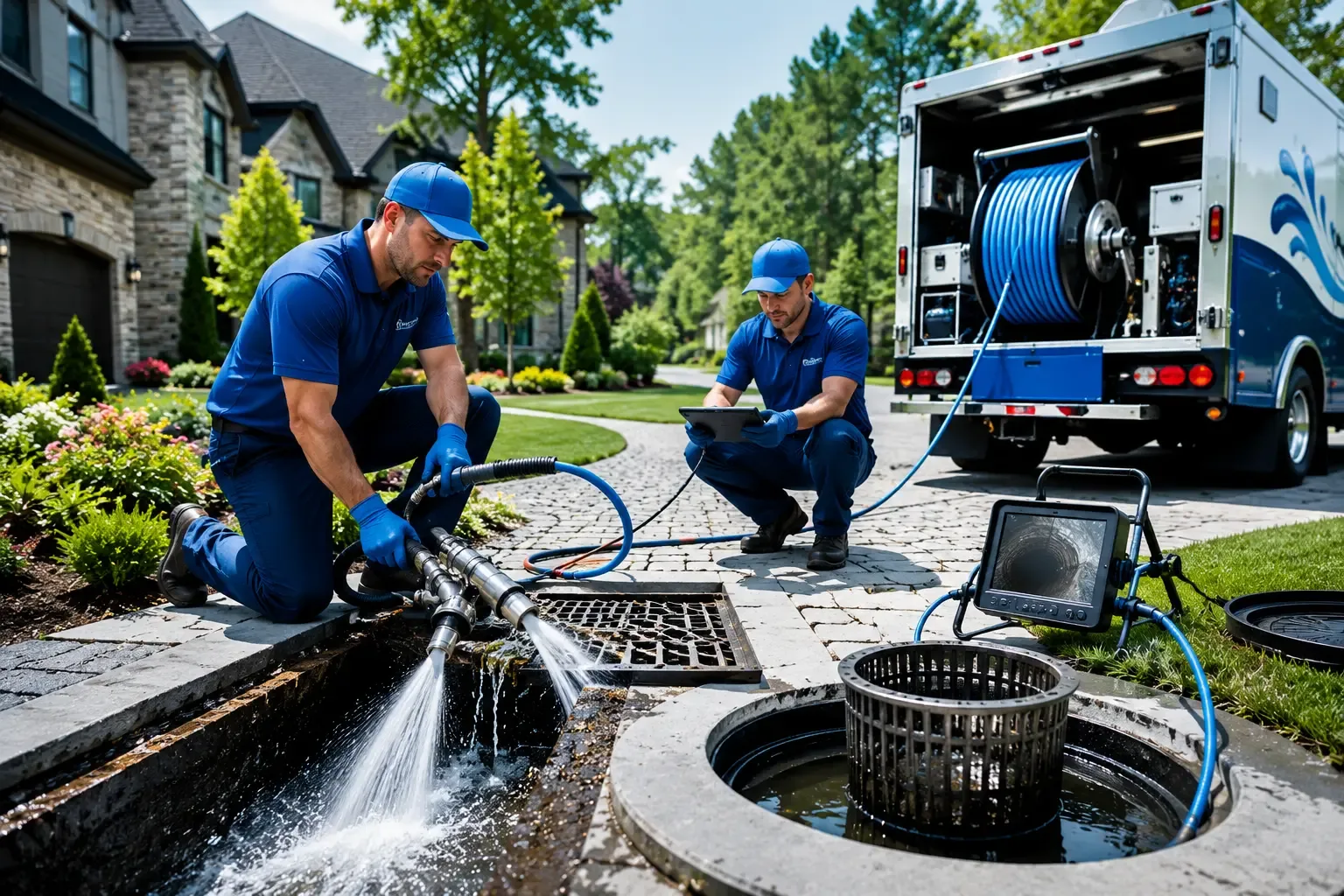 Local outdoor drain cleaning professionals in Stallings, NC
