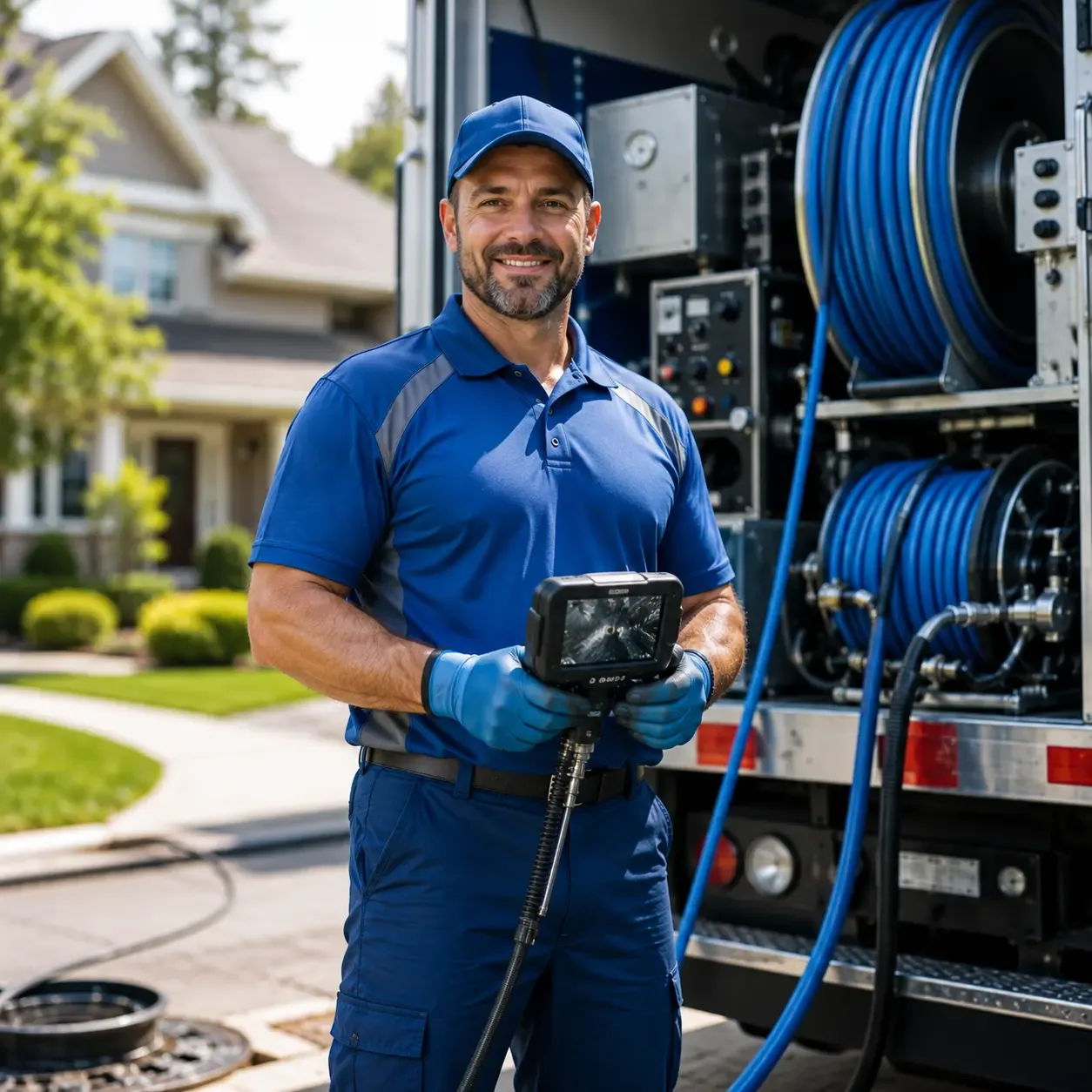 Local outdoor drain cleaning specialists in Stallings, NC
